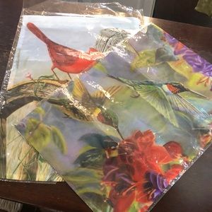 NIB garden flags